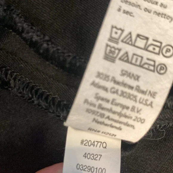 Spanx Black Wide Leg Capri Pull On Pant Size XL Petite - Picture 10 of 15